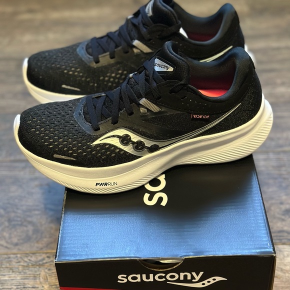 Saucony Ride 16 Black Womens - Picture 4 of 11